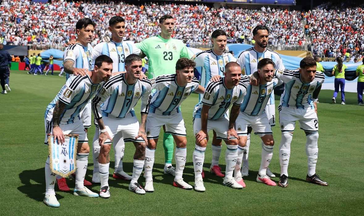 Selección Argentina vs España en la Copa del Mundo