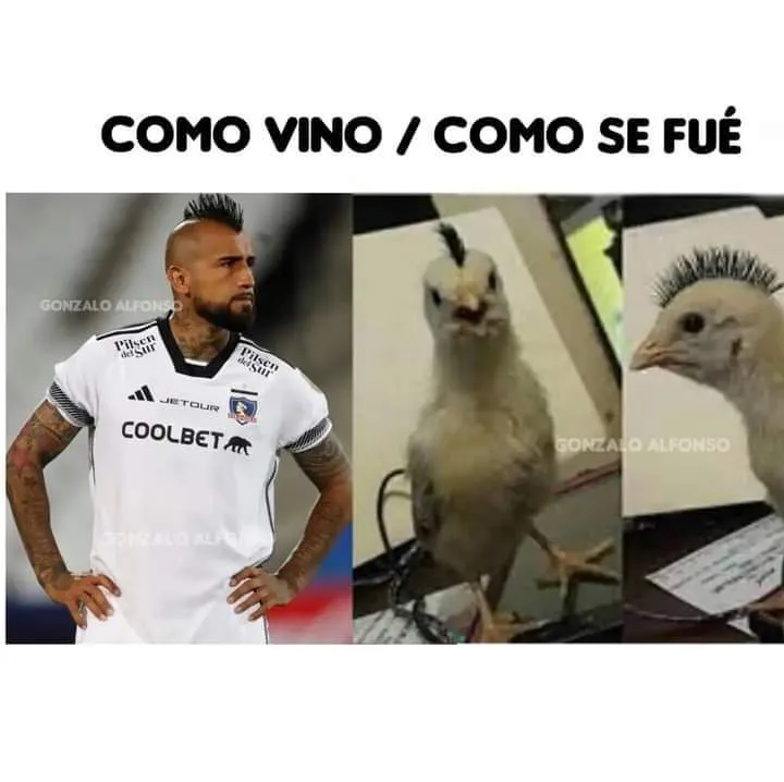 Meme Vidal River Colo-Colo