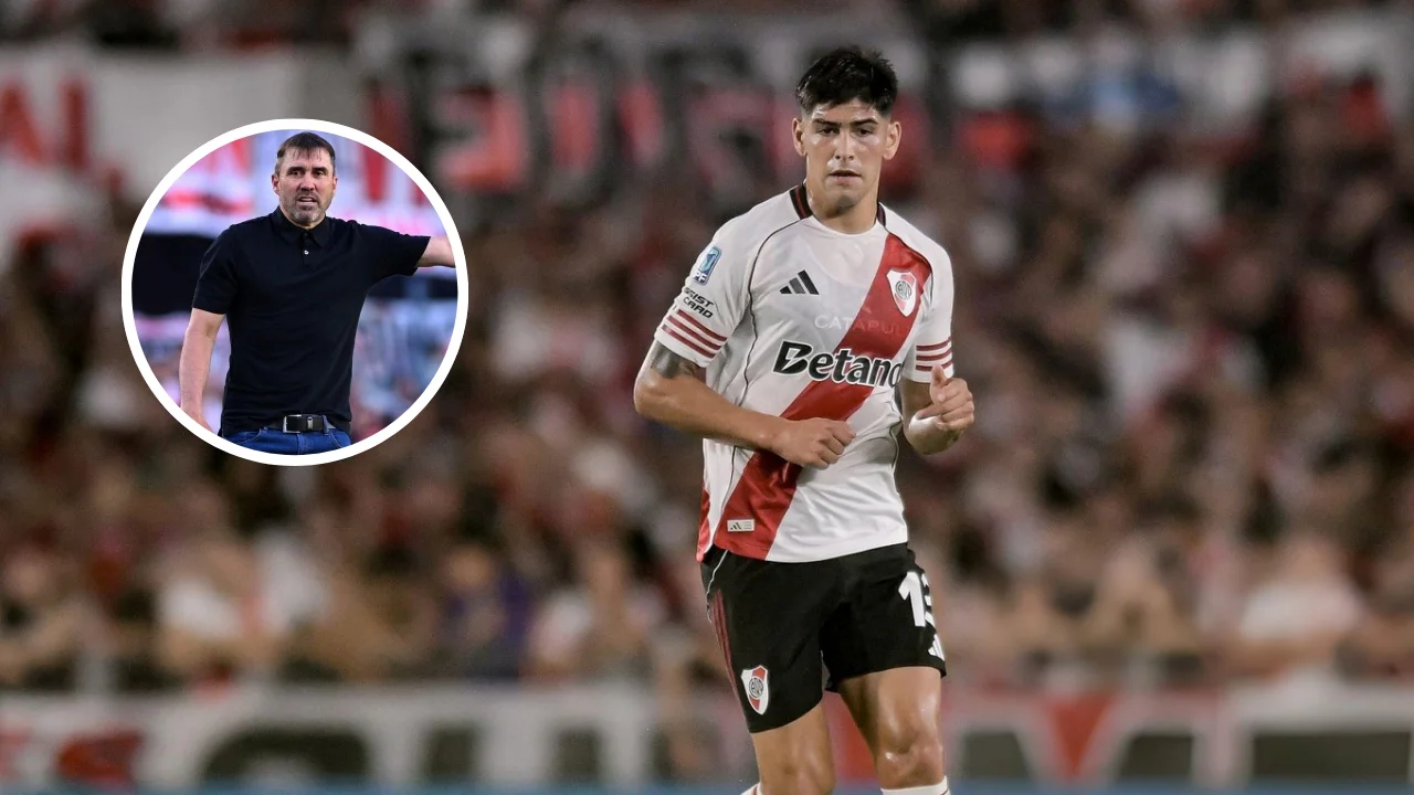 Lautaro Rivero Eduardo Coudet River   (Fotos: Getty Images)