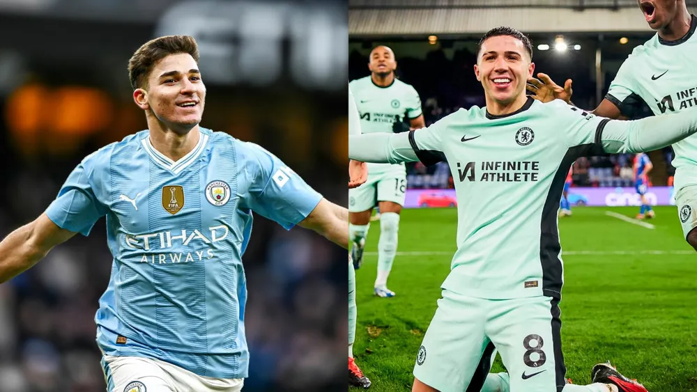 Julián Álvarez vs Enzo Fernández Manchester City vs Chelsea