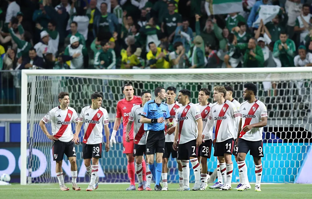Equipo River queja árbitro Andrés Matonte Palmeiras Libertadores   (Foto: Getty Images)