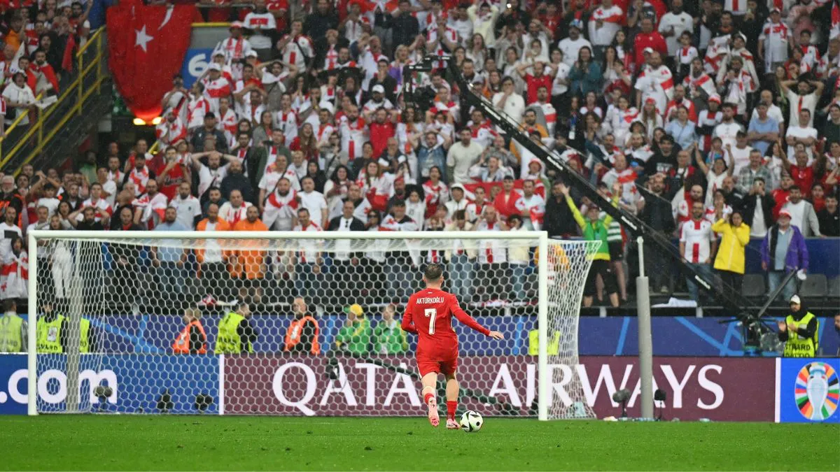 Eurocopa hubo un gol similar al tercero de River en Madrid (1)