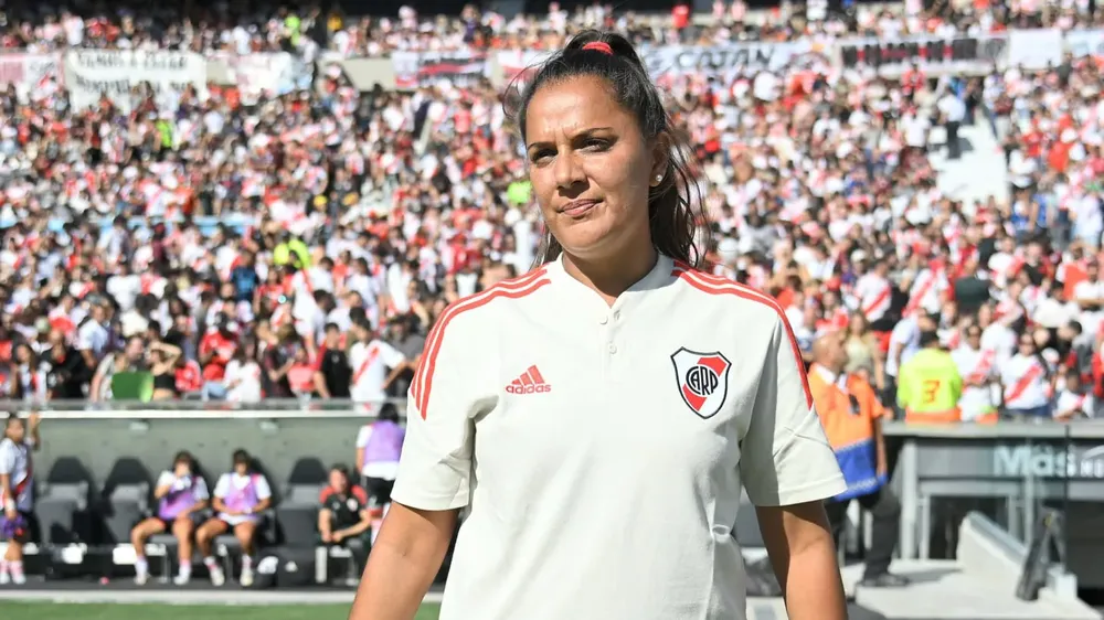 Daniela Díaz DT Fútbol Femenino River Monumental (Foto: River Plate)
