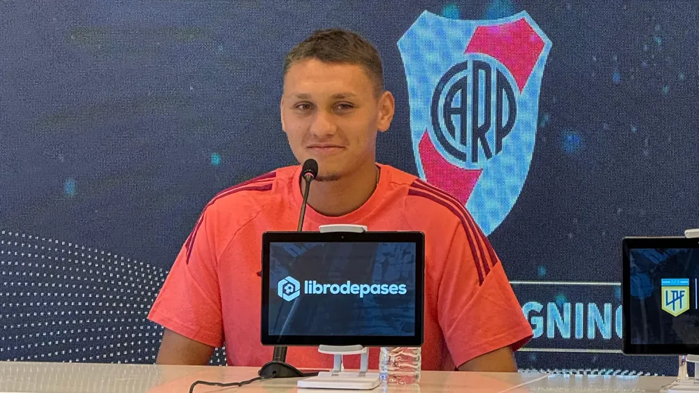 Lucas Lavagnino Reserva River conferencia (Foto: Matías Ledesma)