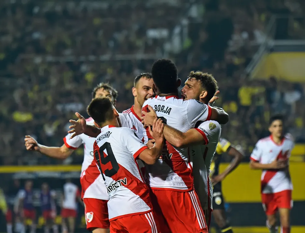 Los partidos de River en Venezuela