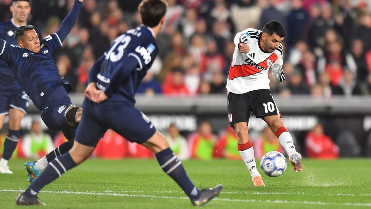 Ángel Correa River Independiente Rivadavia. (Foto: River Plate)