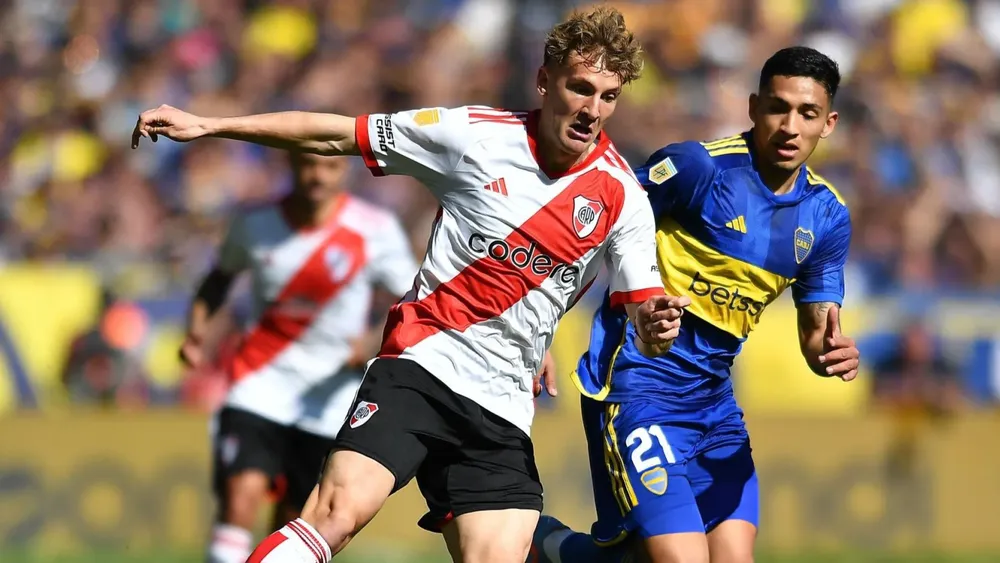 Facundo Colidio River Boca Superclásico Bombonera (Foto: Getty Images)