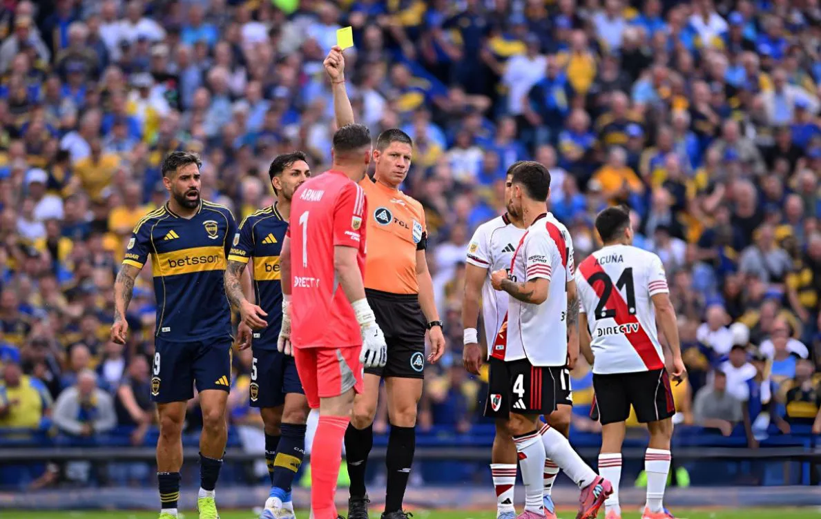 Tarjetas amarillas River Plate