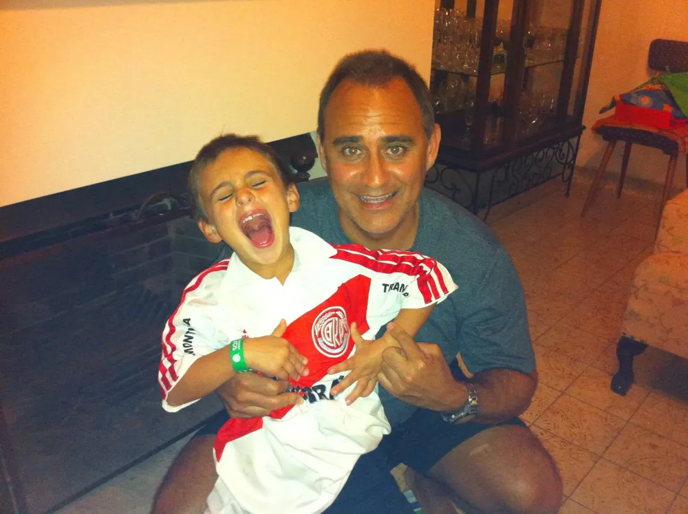 Alexander Woiski camiseta River chico padre