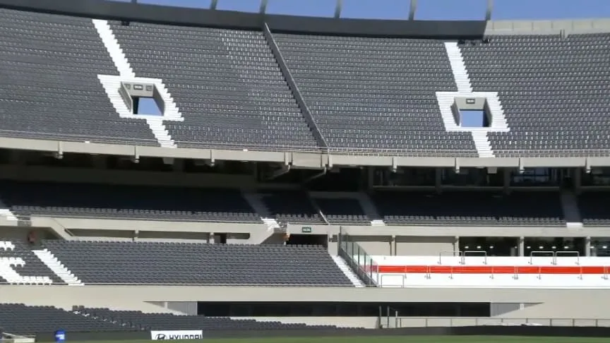 Unión tribunas San Martín y Centenario altas Unión tribunas San Martín y Centenario altas