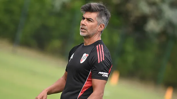 Marcelo Escudero entrenador River Reserva