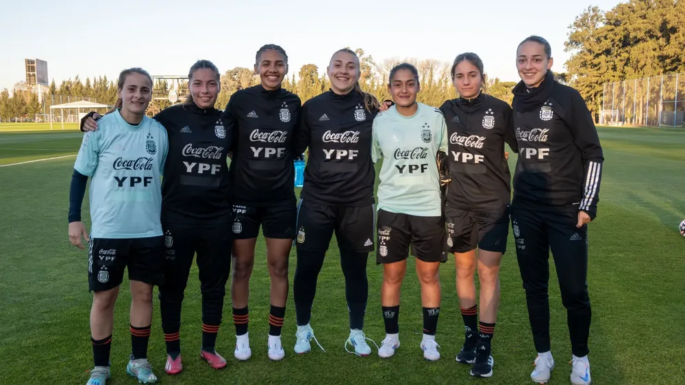 Representantes River jugadoras Femenino Selección Argentina Sub 20