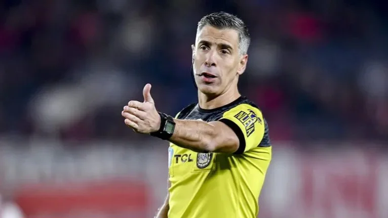 Árbitro Hernán Mastrángelo  (Foto: Getty Images)