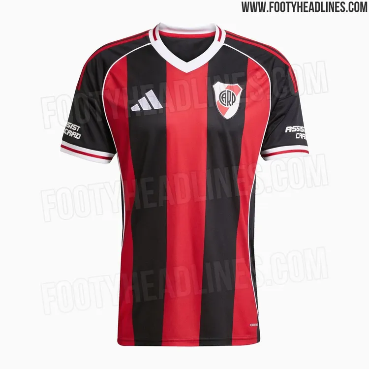 Nueva camiseta suplente River 2025/26