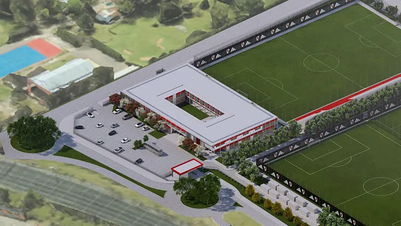 Complejo Polideportivo cancha Formativas juveniles