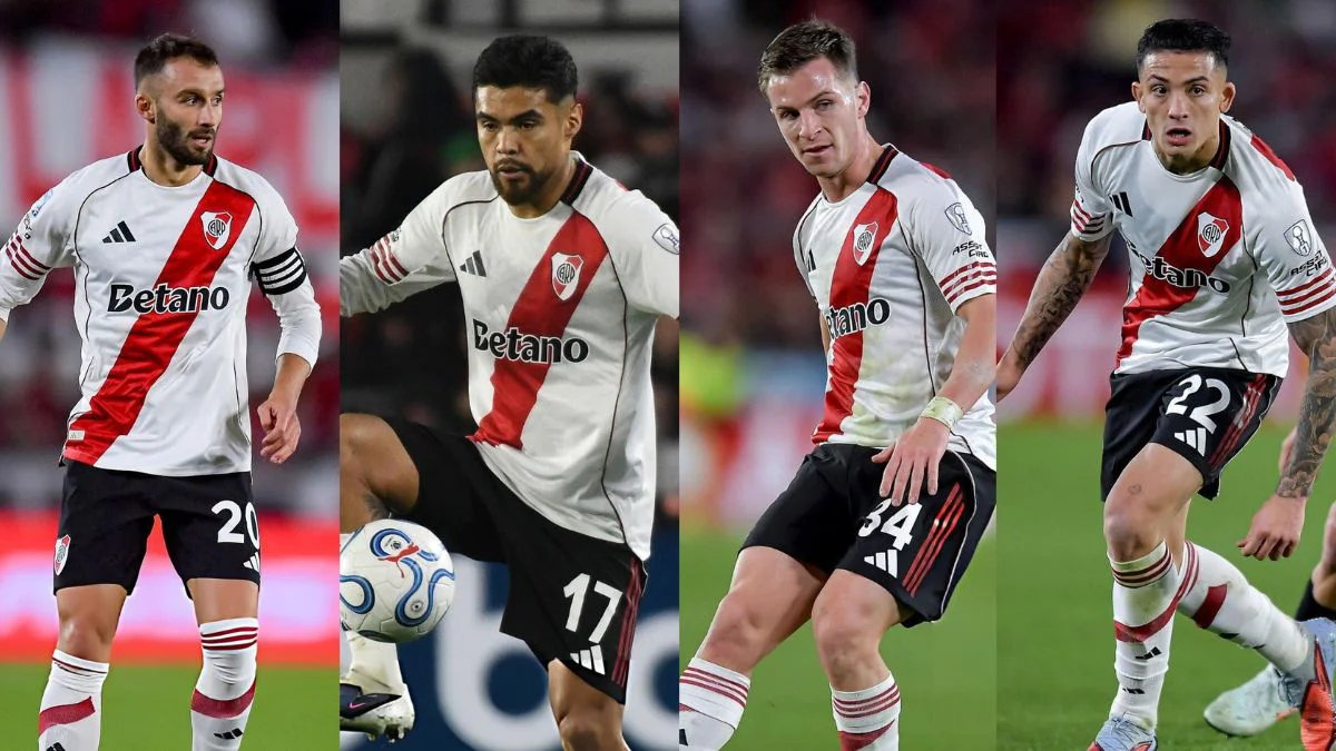 Pezzella, Díaz, Galoppo, Castaño