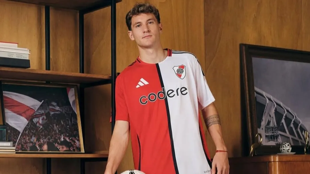 Nueva camiseta alternativa River 2025 Colidio  (Foto: Adidas / River Plate)