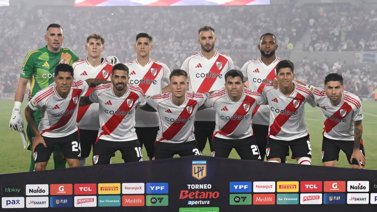 Formación River Instituto 2025 (Foto: Getty Images)