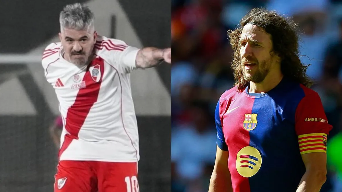 Ariel Ortega Carles Puyol Senior