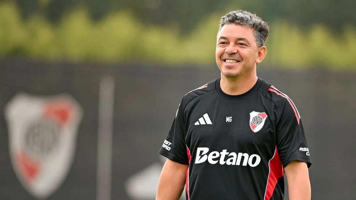 Marcelo Gallardo Entrenamiento (Foto: River Plate)