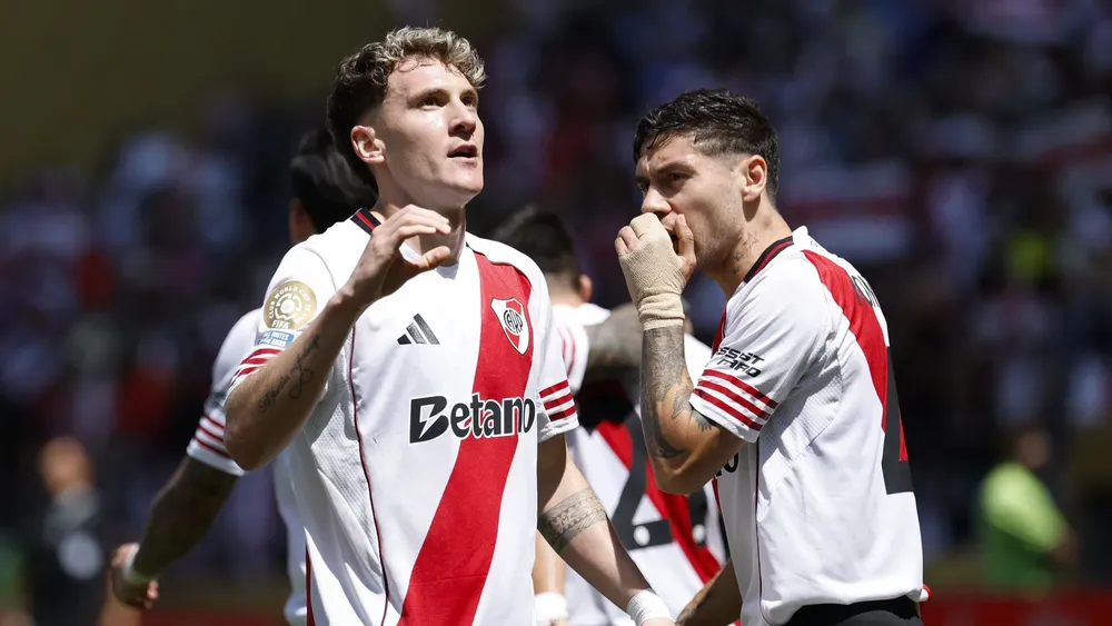 Festejo gol Facundo Colidio River Plate