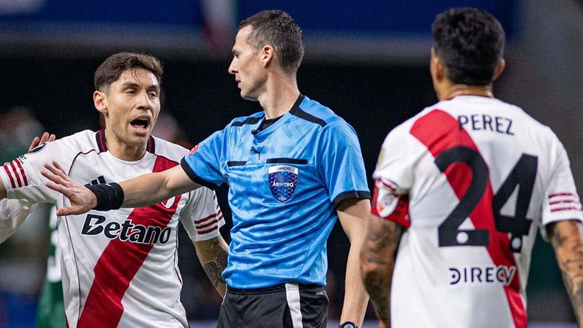 Gonzalo Montiel y Enzo Pérez (Foto: Getty Images)