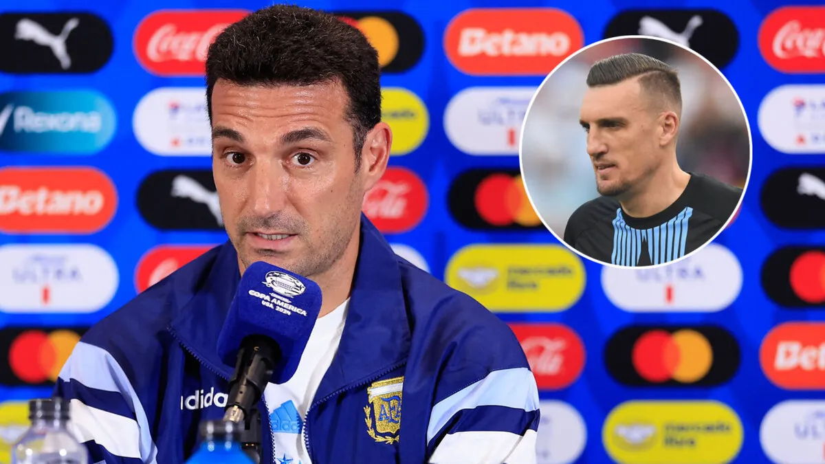Lionel Scaloni Franco Armani