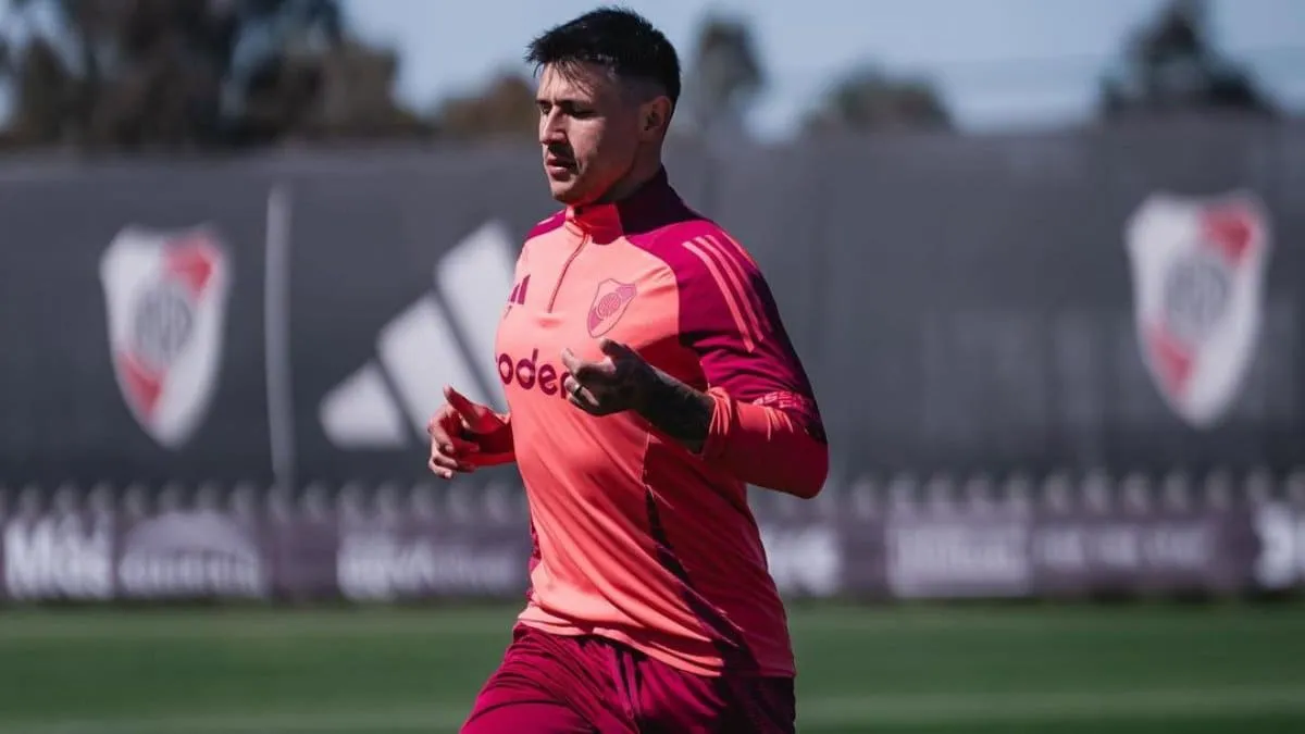 Adam Bareiro - Entrenamiento River Plate 2024