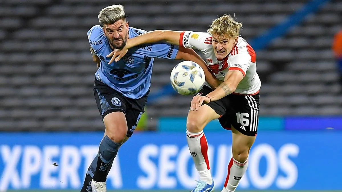 Facundo Colidio River Belgrano 2023. (Foto: Getty Images)