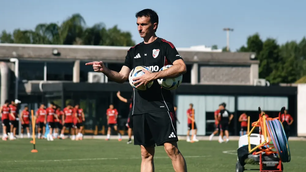 Marcelo Barovero River entrenamiento