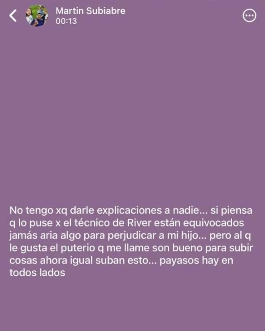 Estados padre Subiabre Gallardo River redes