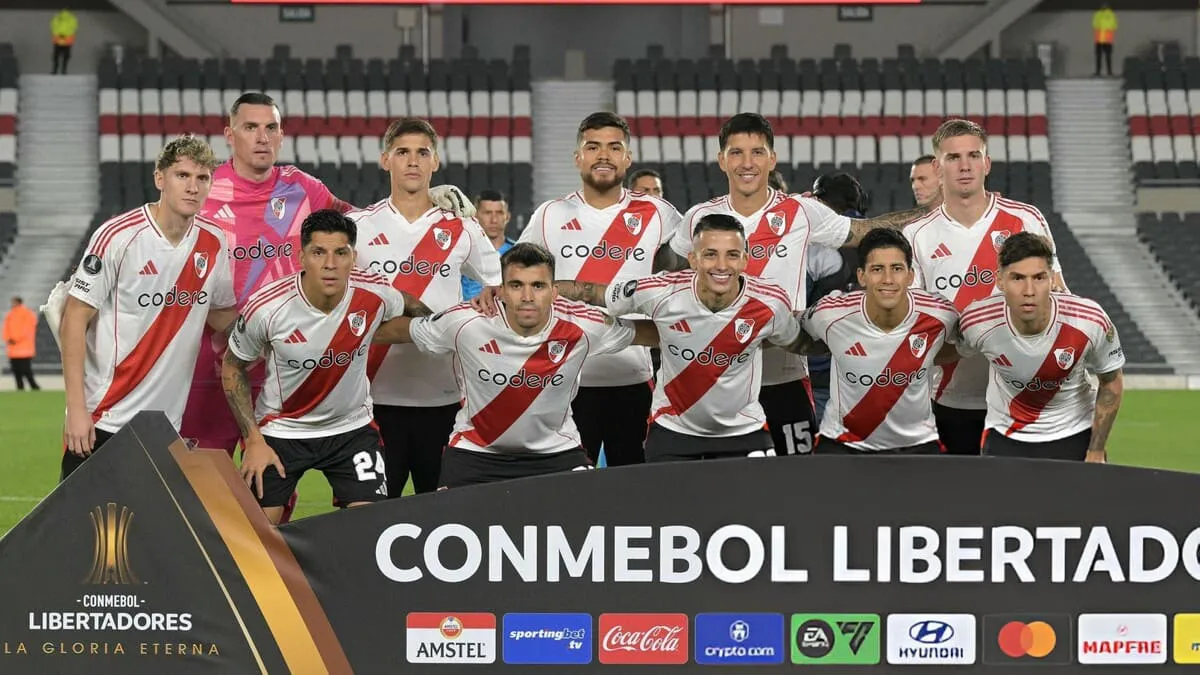 Formación River Barcelona 2025 (Foto: Getty Images)