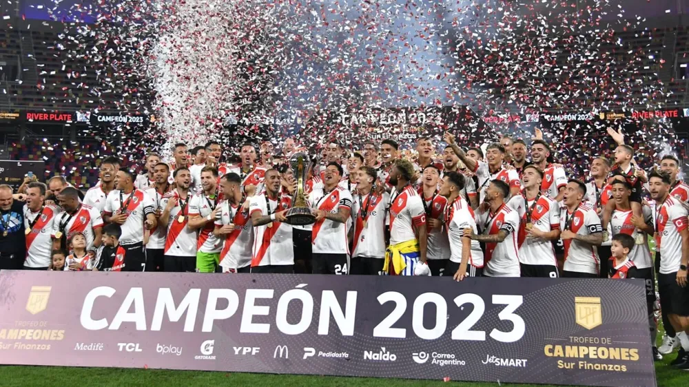 River Plate campeón Trofeo Campeones 2023 (Foto: River Plate)