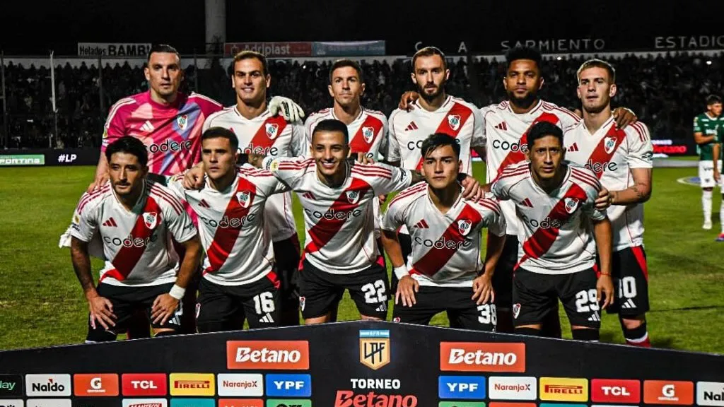 Formación River Sarmiento 2025 (Foto: ESPN)
