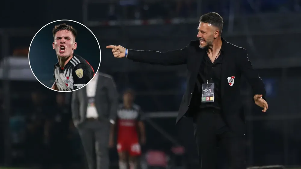 Martín Demichelis Franco Mastantuono River Libertad 