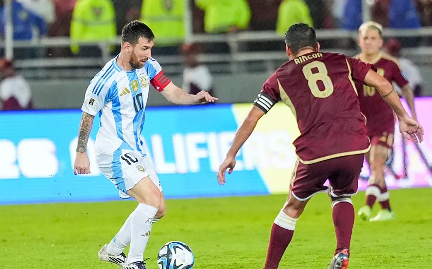 Lionel Messi vs Venezuela Eliminatorias Sudamericanas