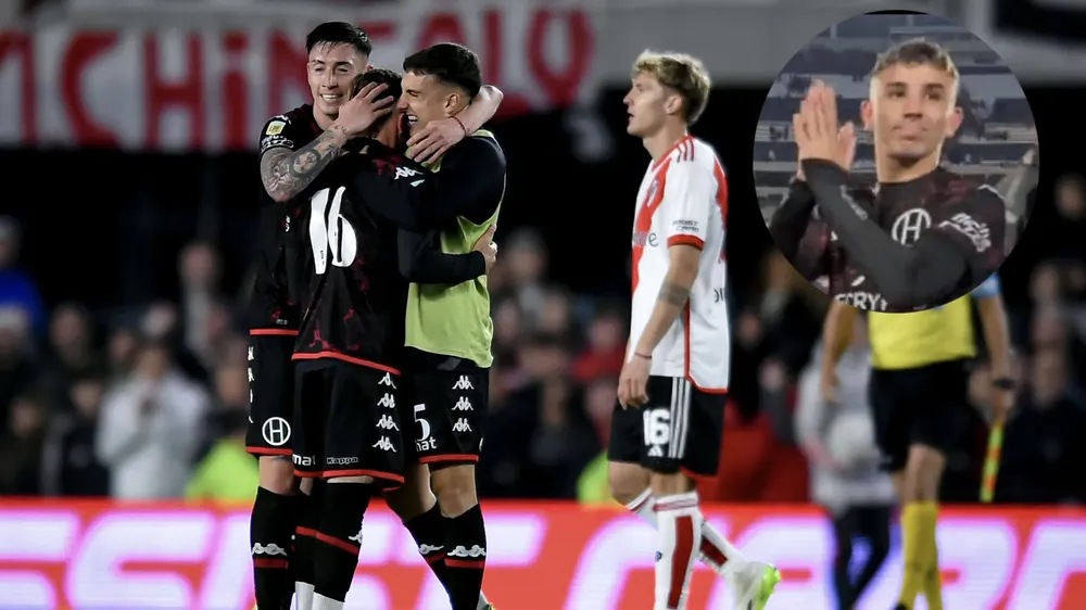 El gesto de Franco Alfonso con la gente de River (Foto: Getty)