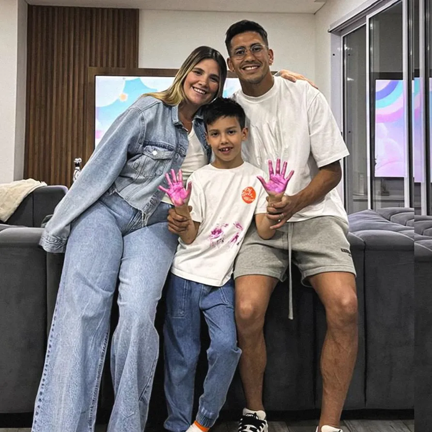 Familia Maxi Meza noticia papá Familia Maxi Meza noticia papá