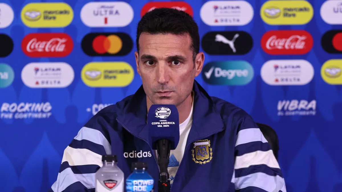 Lionel Scaloni Argentina conferencia 2024 (Foto: Getty)