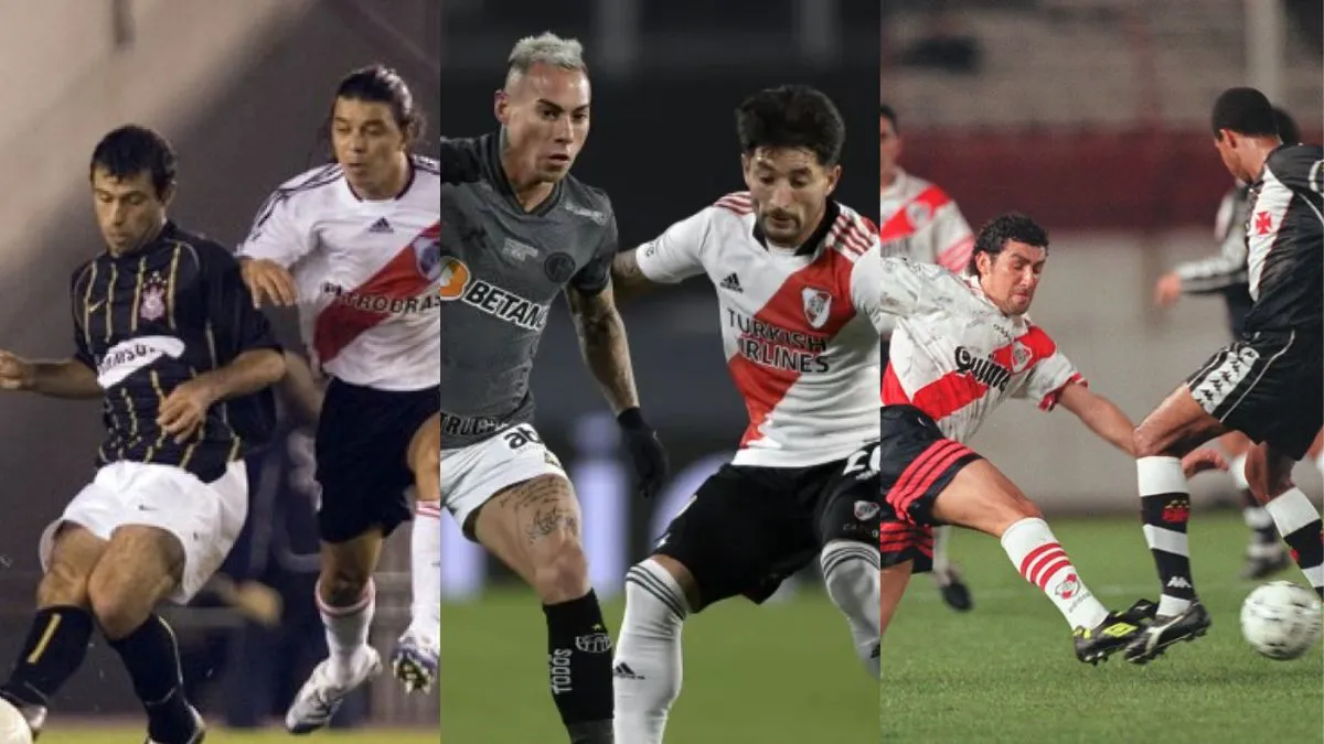 Libertadores historial de River como local ante brasileños