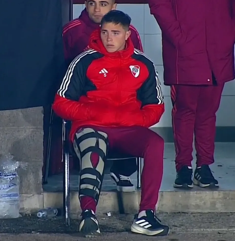 Lesión Jeremías Martinet Reserva River Lesión Jeremías Martinet Reserva River