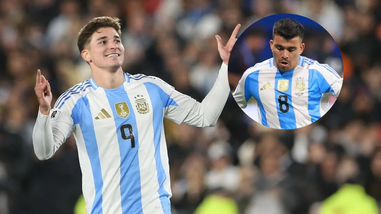 Julián Álvarez Huevo Acuña Selección Argentina 