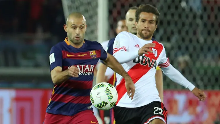 Javier Mascherano Barcelona River Mundial Clubes Javier Mascherano Barcelona River Mundial Clubes