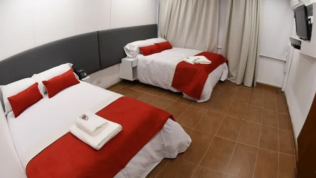 Habitación cama concentrar plantel River Monumental (Foto: River Plate)