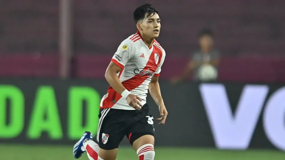 Ian Subiabre River Plate debut Primera (Foto: River Plate)