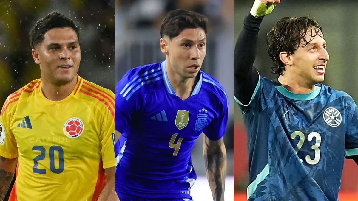 Quintero, Montiel y Galarza selección