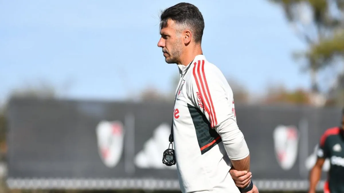 Martin Demichelis Entrenamiento River Plate