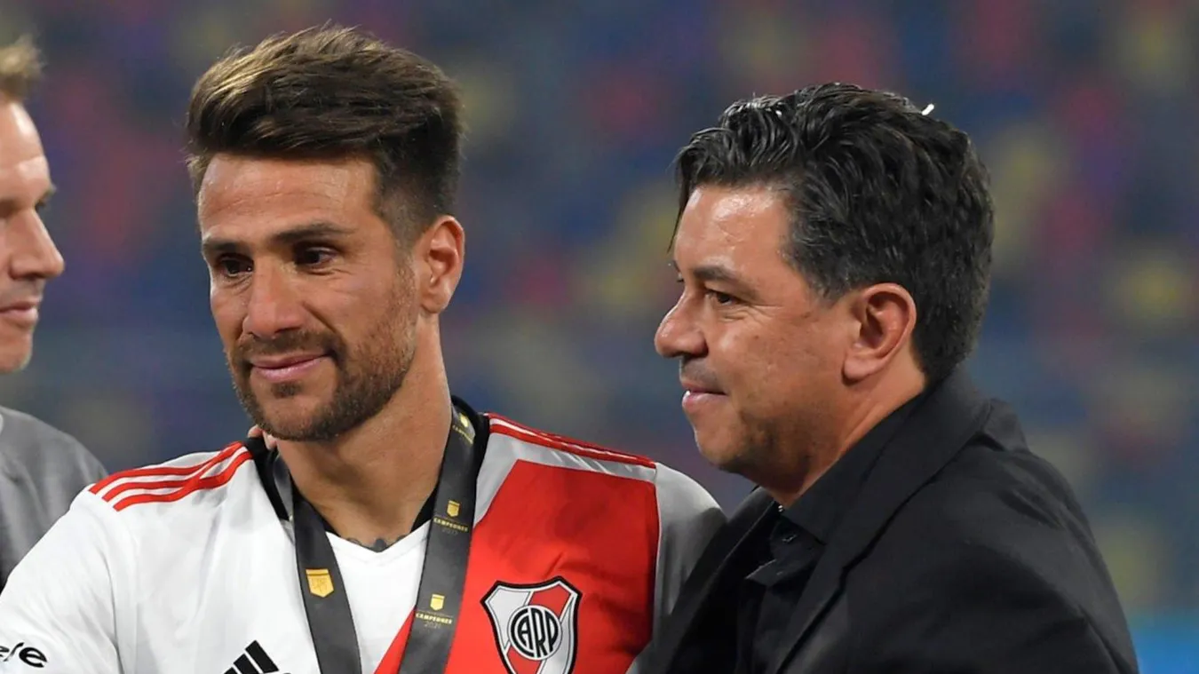 Leonardo Ponzio habló del futuro de Gallardo. (Foto: Getty)