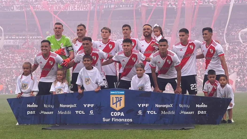 Formación River Boca 2024 (Foto: Liga AFA)