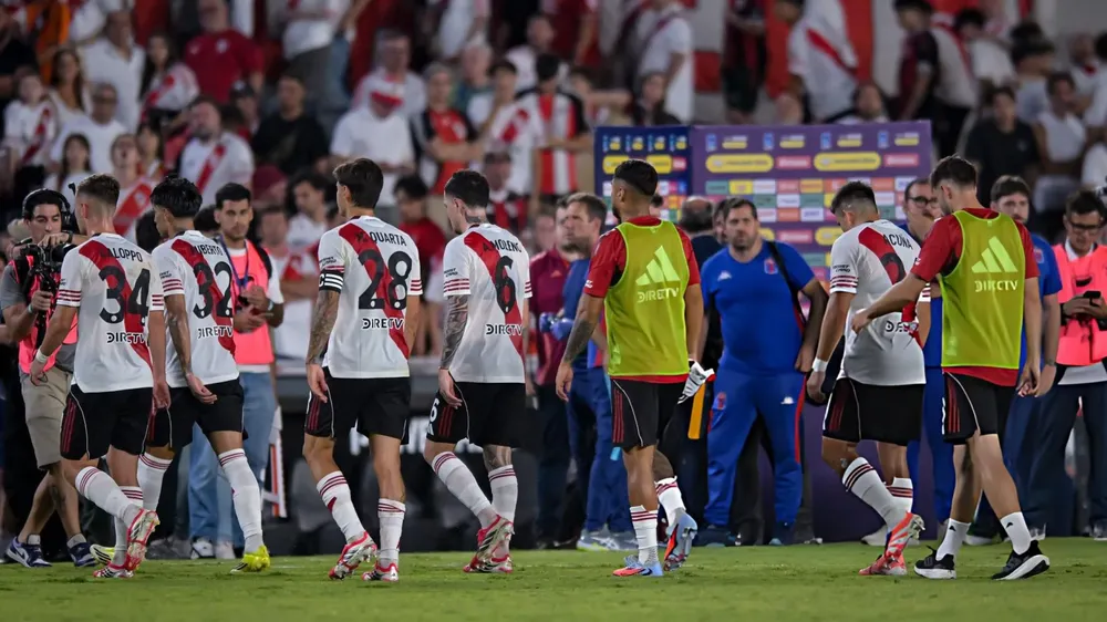 Equipo River derrota Monumental silbidos (Foto: Getty Images)